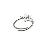 Anello regolabile a forma di stella