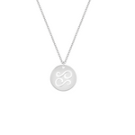 Collana con segno zodiacale Cancro personalizzabile in argento 925‰