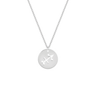 Collana con segno zodiacale Sagittario personalizzabile in argento 925‰