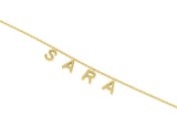 G41 | Bracciale con una o più lettere in oro
