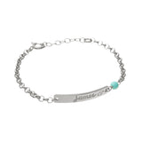 bracciale per bimbo in oro bianco